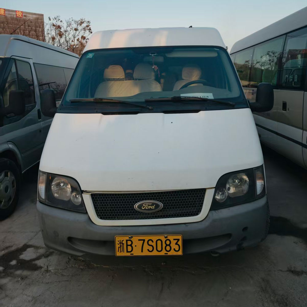 Ônibus usado a diesel Jiangling de 15 lugares
