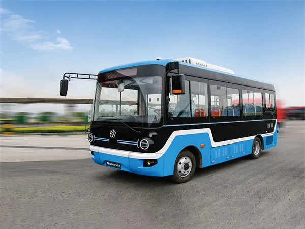 Ônibus público elétrico puro usado com 14 assentos