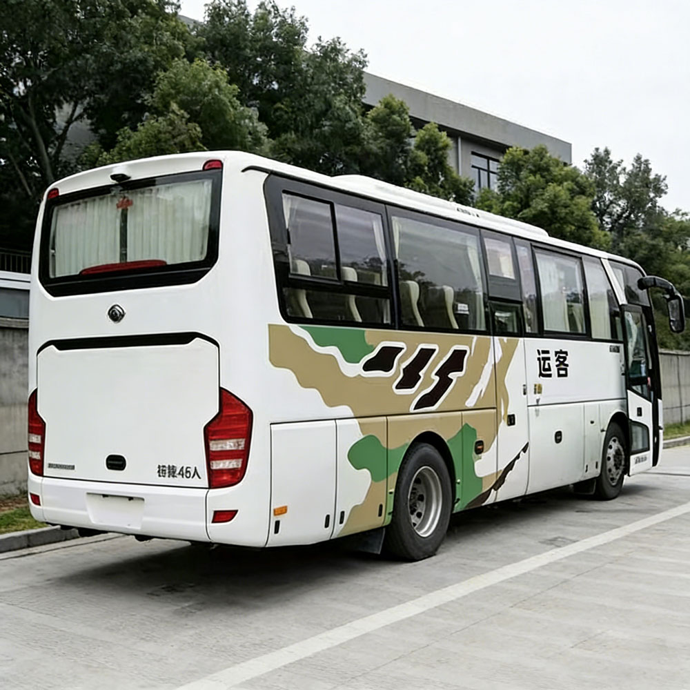 Ônibus usado a diesel Zhongtong 46 lugares