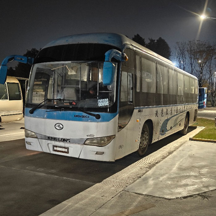 Yutong 67 assentos ônibus diesel de segunda mão