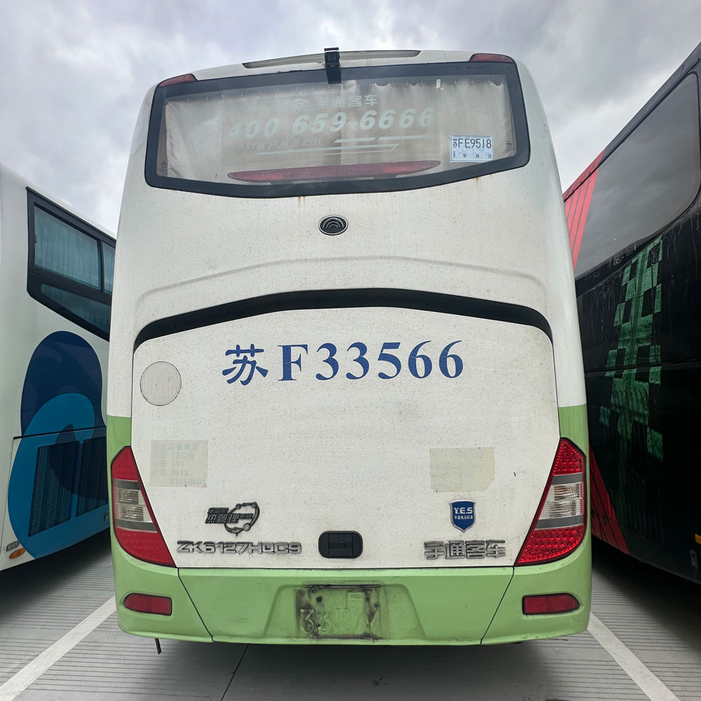 ônibus diesel da segunda mão dos assentos de 12m