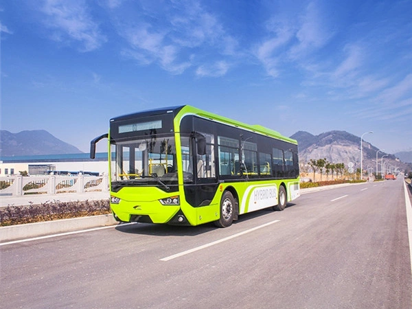 Como as pessoas verificam o histórico de manutenção em um ônibus híbrido usado?
