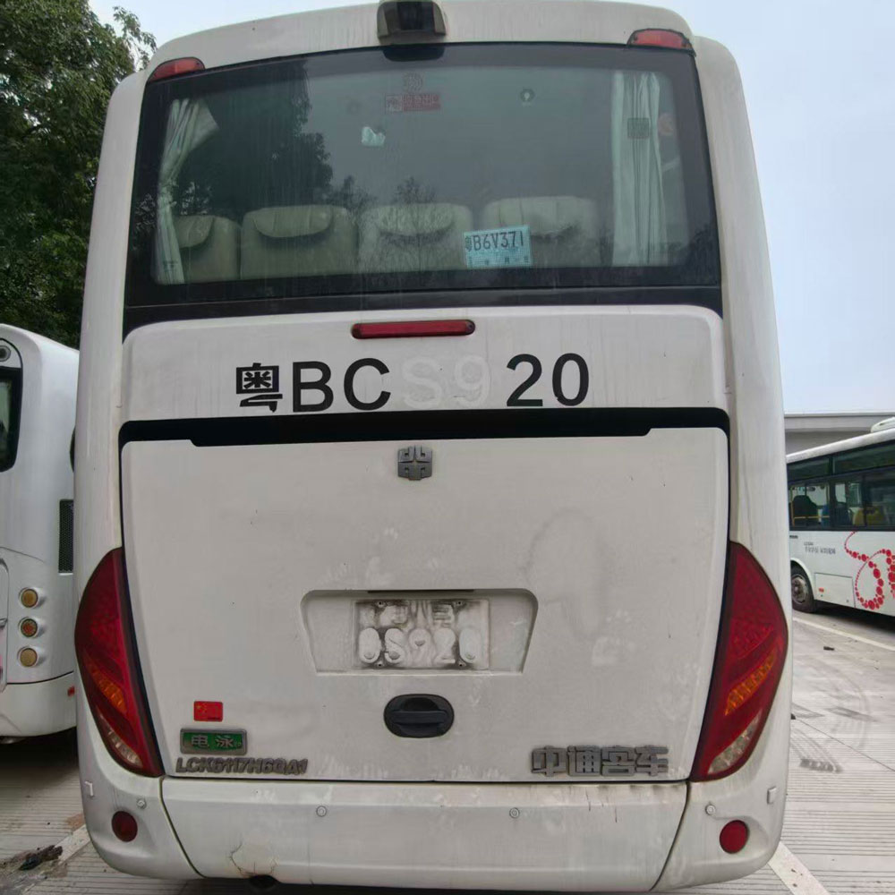 Ônibus usado a diesel Zhongtong 46 lugares