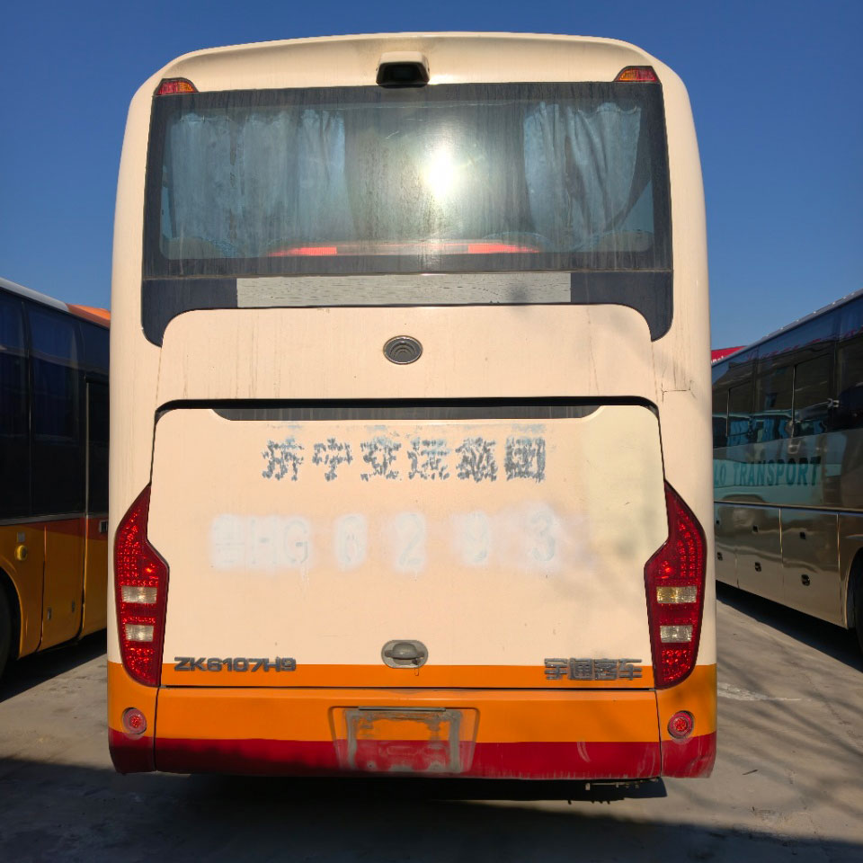 Yutong 39 assentos ônibus diesel de segunda mão