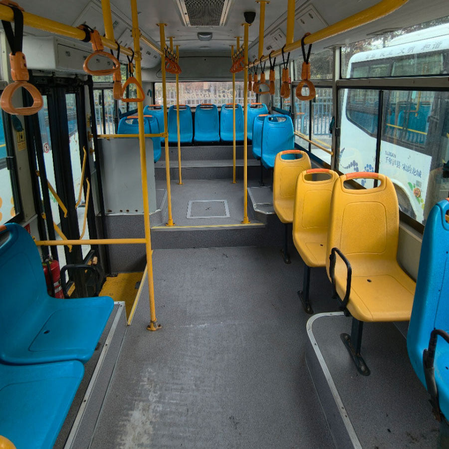 Ônibus diesel da segunda mão de Yutong 7m