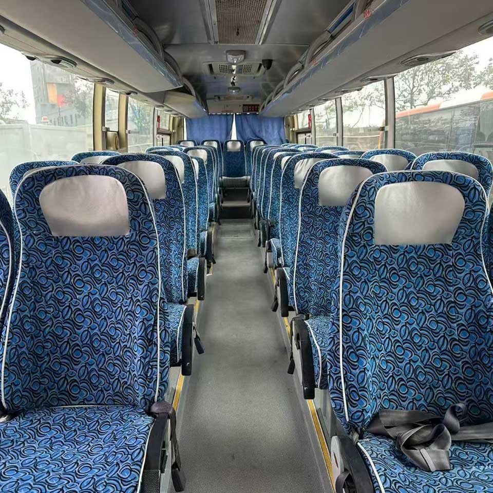 Yutong 39 assentos ônibus diesel de segunda mão