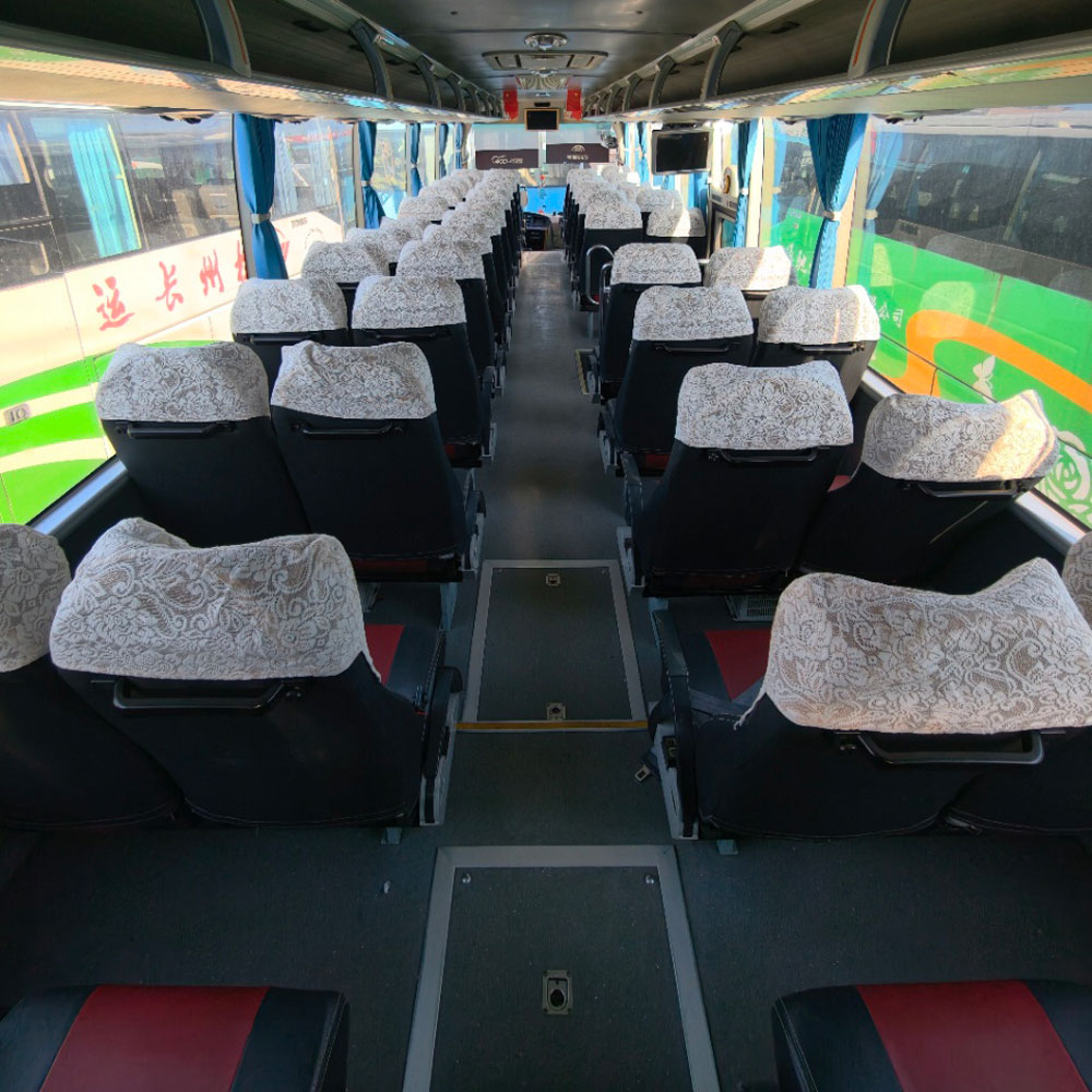 Yutong 53 assentos ônibus diesel usado