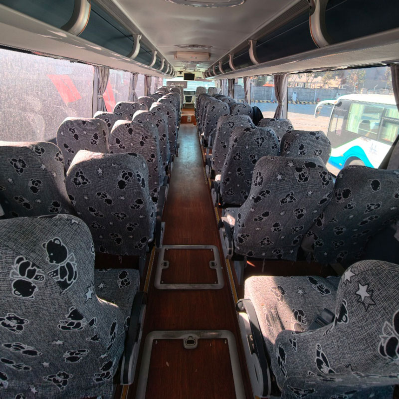 Ônibus diesel usado com 59 lugares