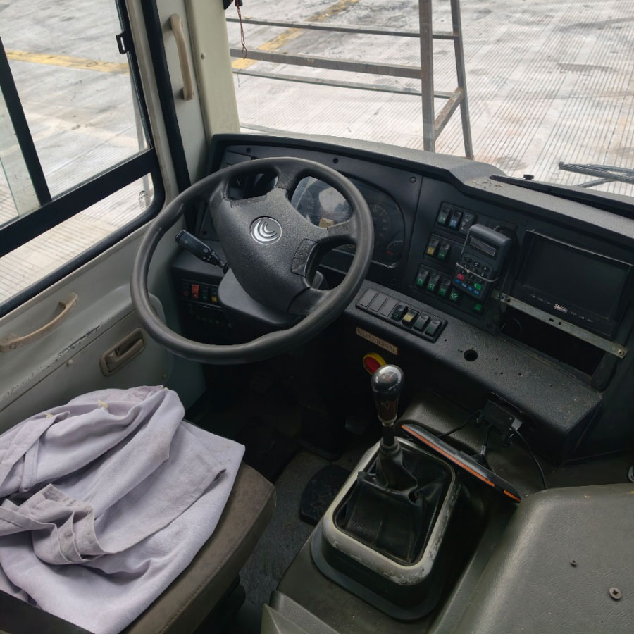 Ônibus diesel da segunda mão de Yutong 7m