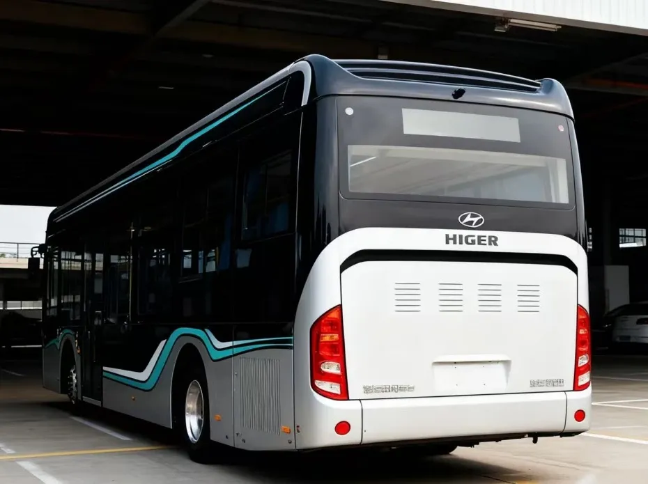 Ônibus elétrico puro usado com 97 assentos