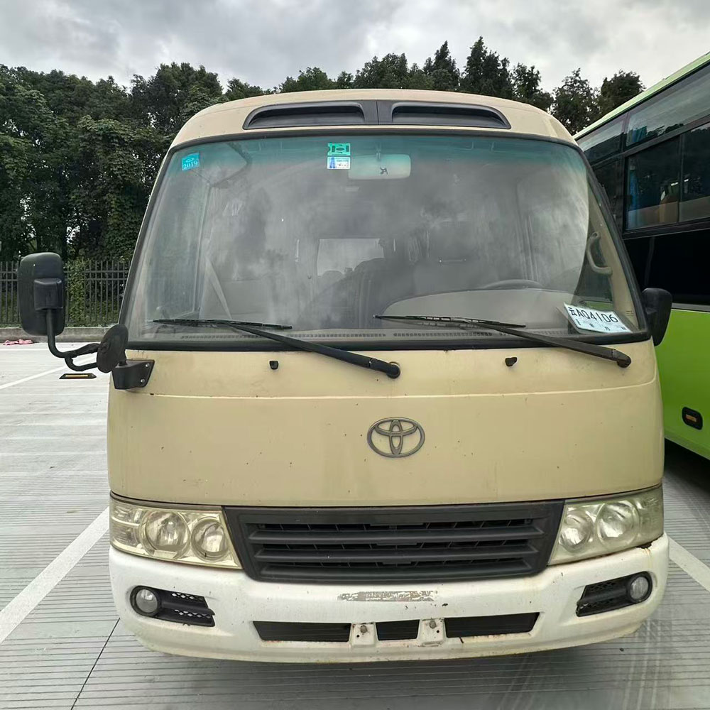 Ônibus a gasolina Coaster usado Toyota