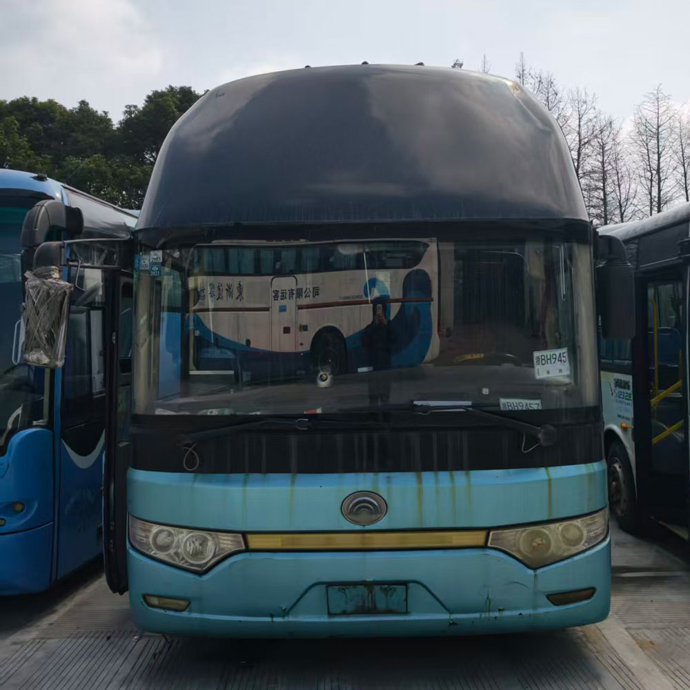 Yutong 53 assentos diesel usado ônibus azul Yutong 53 assentos diesel usado ônibus azul