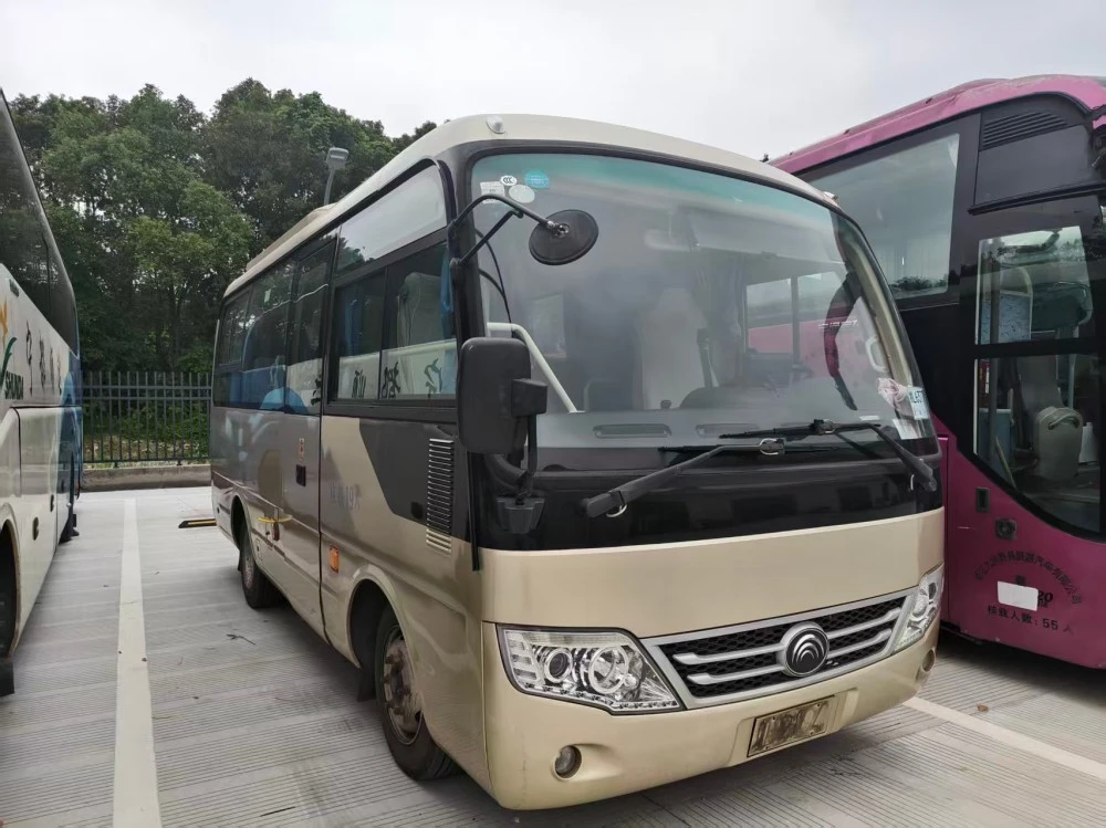ônibus diesel usado Yutong de 6m