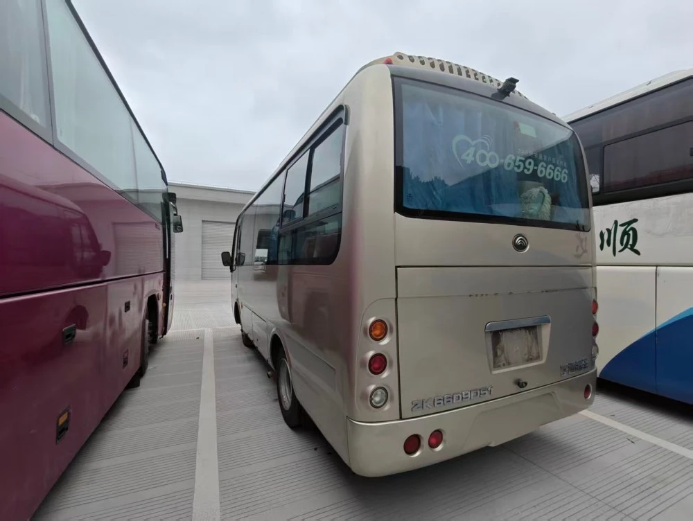 ônibus diesel usado Yutong de 6m